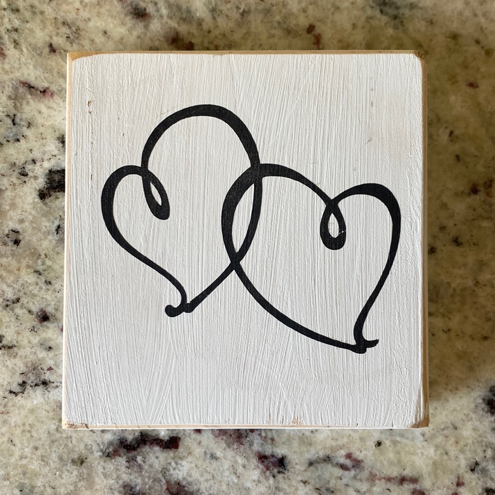 small distressed wood piece
